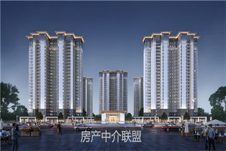 中迪广场一期3室2厅2卫90万97m2精装出售